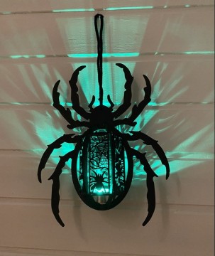 Edderkopp lampe