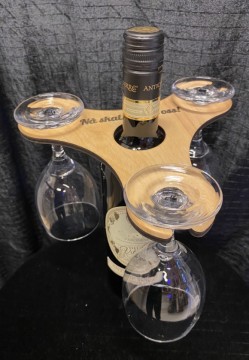 Vinglass holder, for 3 glass