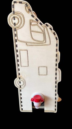Vinkartong holder